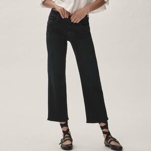 MOTHER The Rambler zip ankle jeans